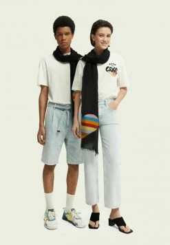 Scotch & Soda BORN TO LOVE - Écharpe - Black