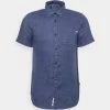 Scotch & Soda GARMENT SHORT SLEEVE - Chemise - Navy