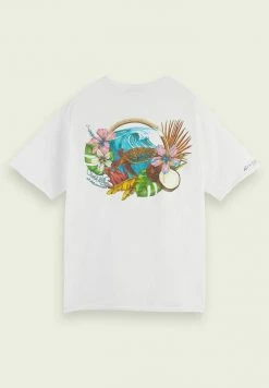 Scotch & Soda RELAXED FIT - T-shirt Imprimé - White 9 Scotch & Soda RELAXED FIT - T-shirt Imprimé - White -Scotch & Soda Soldes 881a3f12949d4cc0a7c7df912c56d9ba