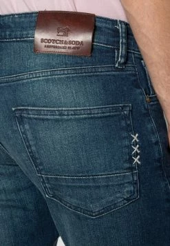 Scotch & Soda Jean Slim - Green Sky -Scotch & Soda Soldes 882aca0bc8294f41a4fdd3f1af8c7019