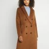 Scotch & Soda DOUBLE BREASTED BLEND CLASSIC COAT - Manteau Classique - Tabacco