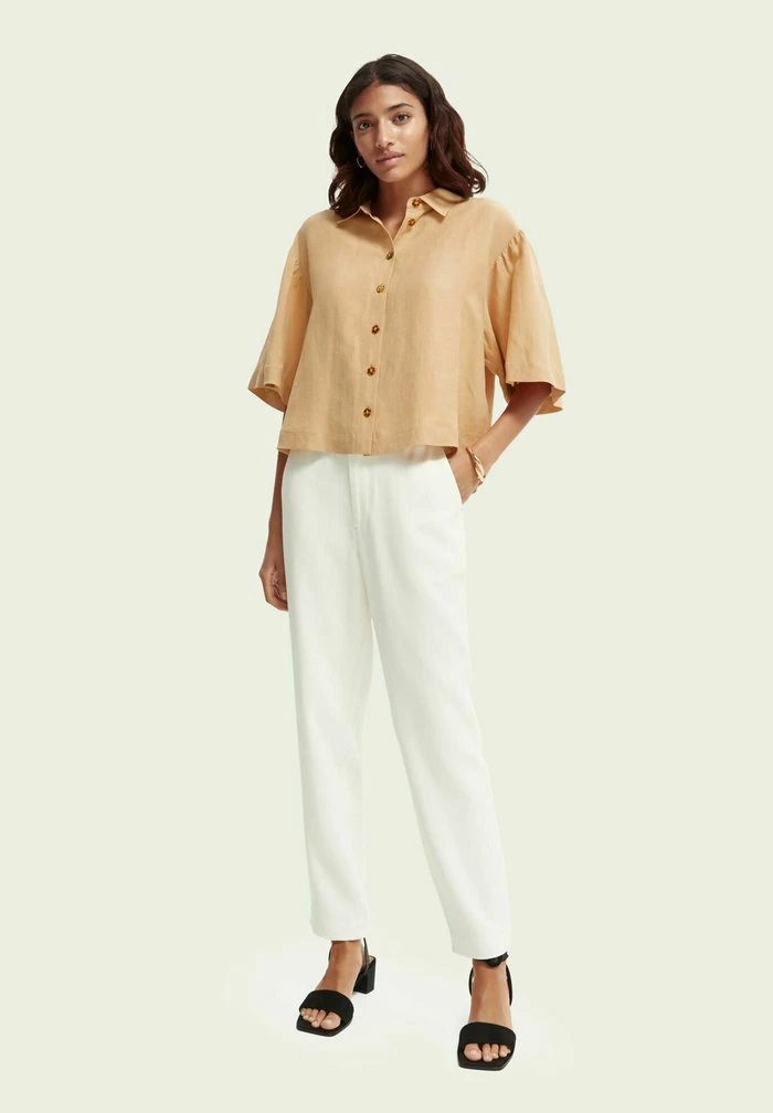 Scotch & Soda SHORTSLEEVED - Chemisier - Desert 2 Scotch & Soda SHORTSLEEVED - Chemisier - Desert – Image 2