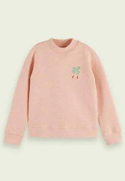 Scotch & Soda Sweatshirt - Pink -Scotch & Soda Soldes 88dd5d5e29994efaba9cfa01cb3e1e78