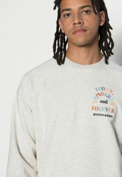 Scotch & Soda Sweatshirt - Grey Melange 9 Scotch & Soda Sweatshirt - Grey Melange -Scotch & Soda Soldes 894cee2d24284baeb6d67988479894a3