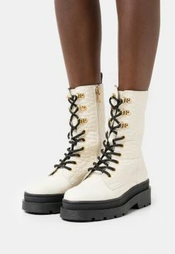 Scotch & Soda AUBRI - Bottines à Plateau - Offwhite