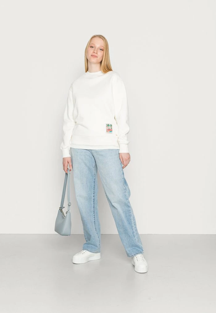 Scotch & Soda LOOSE FIT CREW NECK WITH ARTWORKS - Sweatshirt - Off White 2 Scotch & Soda LOOSE FIT CREW NECK WITH ARTWORKS - Sweatshirt - Off White – Image 2