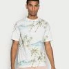 Scotch & Soda PRINTED CREWNECK - T-shirt Imprimé - Combo