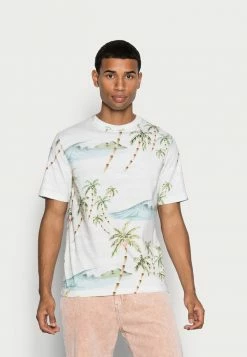 Scotch & Soda PRINTED CREWNECK - T-shirt Imprimé - Combo