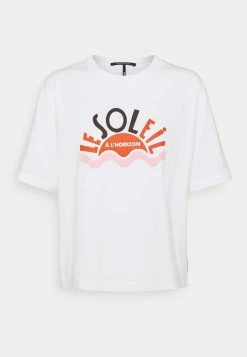 Scotch & Soda RELAXED FIT TEE WITH GRAPHIC - T-shirt Imprimé - Off White