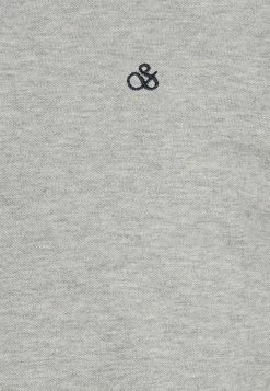 Scotch & Soda ORGANIC GARMENT DYE POLO - Polo - Grey Melange -Scotch & Soda Soldes 8ab2725de0054d0eaa79625de41d0ae5