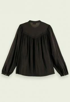 Scotch & Soda Blouse - Black 12 Scotch & Soda Blouse - Black -Scotch & Soda Soldes 8afb6805c77a42f785b6fa45e929c289