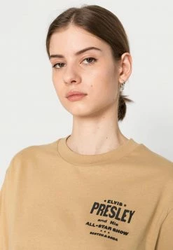 Scotch & Soda ELVIS CAPSULE RELAXED FIT - T-shirt Imprimé - Sand -Scotch & Soda Soldes 8b0cbd43a1c04cb2881d67a382be80ba