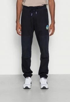 Scotch & Soda PANT WITH CONTRAST PATCHES - Pantalon De Survêtement - Navy