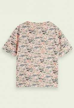 Scotch & Soda PRINTED ORGANIC - T-shirt Imprimé - Pink 9 Scotch & Soda PRINTED ORGANIC - T-shirt Imprimé - Pink -Scotch & Soda Soldes 8b831c459ee641589377c31ff413a842