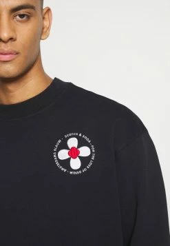 Scotch & Soda RELAXED CREWNECK WITH ARTWORK - Sweatshirt - Night -Scotch & Soda Soldes 8bb6497e8d0145949f69e5aa214c77e6