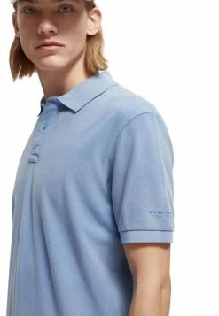 Scotch & Soda Polo - Blau -Scotch & Soda Soldes 8bfa3f51be4c4b928b195d4b1574617c