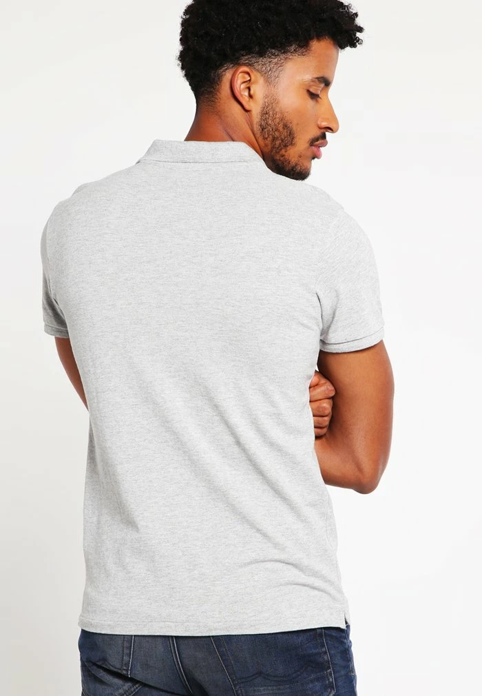 Scotch & Soda CLASSIC GARMENT - Polo - Grau Melange 3 Scotch & Soda CLASSIC GARMENT - Polo - Grau Melange – Image 3