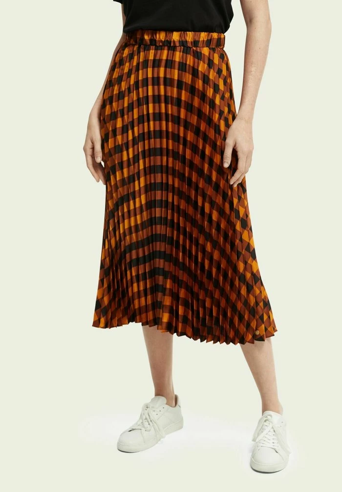 Scotch & Soda Jupe Plissée - Black 1 Scotch & Soda Jupe Plissée - Black