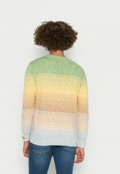 Scotch & Soda GRADIENT - Pullover - Green, Yellow, Light Blue -Scotch & Soda Soldes 8d222561488d4ed7bfc90264cbdb8445