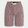 Scotch & Soda FAVESTRIPED BEACH - Short De Bain - Dark Purple/off-white