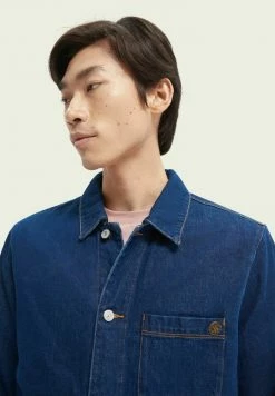 Scotch & Soda Veste En Jean - Indigo -Scotch & Soda Soldes 8e07b6b6a7cf40bd82077ca906fbaed0