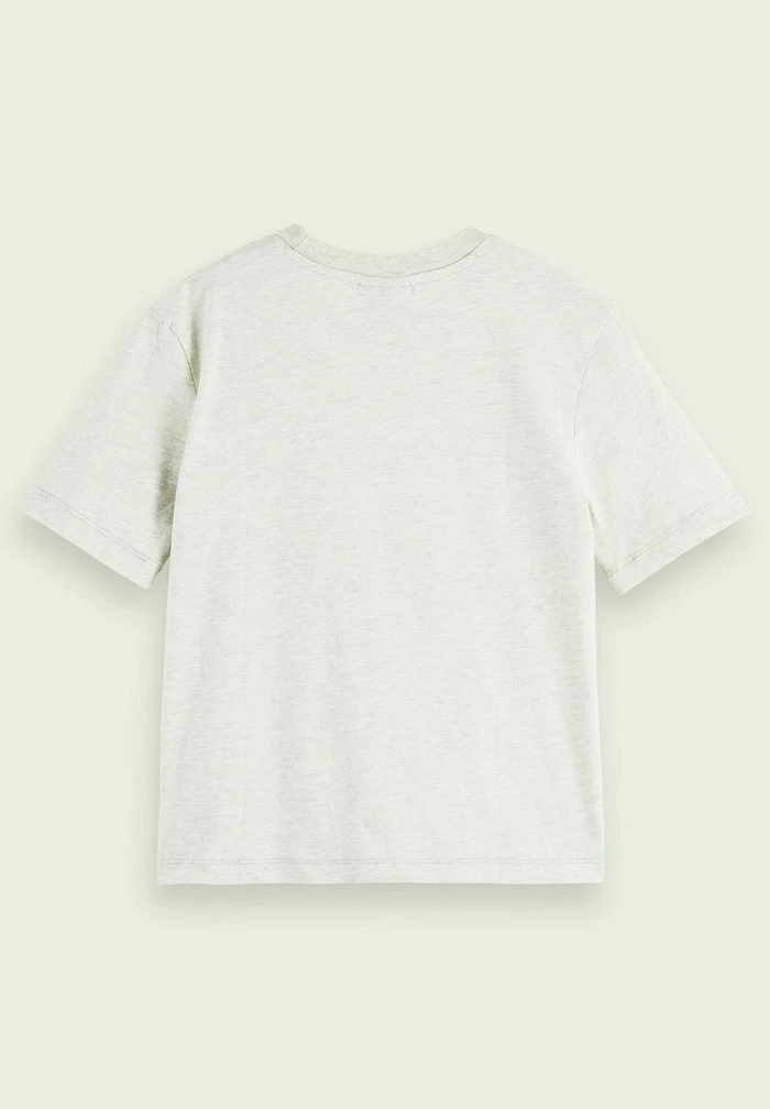 Scotch & Soda T-shirt Imprimé - Grey Melange 6 Scotch & Soda T-shirt Imprimé - Grey Melange – Image 6