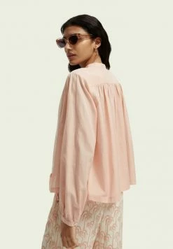 Scotch & Soda GATHERED - Blouse - Cadillac Pink -Scotch & Soda Soldes 8ef9038de0304eb19e18b7a89164e494