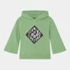 Scotch & Soda ARTWORK HOODIE - Sweatshirt - Cactus Green