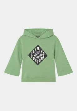 Scotch & Soda ARTWORK HOODIE - Sweatshirt - Cactus Green