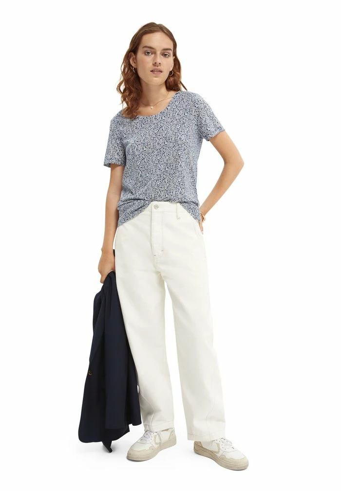 Scotch & Soda ALLOVER PRINTED TEE - T-shirt Imprimé - White 2 Scotch & Soda ALLOVER PRINTED TEE - T-shirt Imprimé - White – Image 2