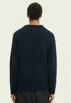 Scotch & Soda Pullover - Night Melange -Scotch & Soda Soldes 90bbd943e7fe465a9a5fb7b22fe509a8