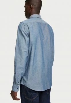 Scotch & Soda Chemise - Deep Blue -Scotch & Soda Soldes 91b2b5a9800247eaad79b977a347d2e8