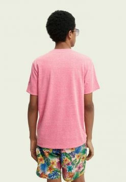 Scotch & Soda GRAPHIC - T-shirt Imprimé - Magenta Melange 9 Scotch & Soda GRAPHIC - T-shirt Imprimé - Magenta Melange -Scotch & Soda Soldes 91fc48ae97a74c54b6f47c59fc40b2f0
