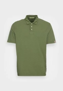 Scotch & Soda GARMENT DYED - Polo - Army -Scotch & Soda Soldes 927f529dd38848bc99415a4b690b6035