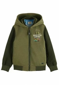 Scotch & Soda Blouson Bomber - Green -Scotch & Soda Soldes 92ec4dbd48ae46de8a5c28370fe4831d