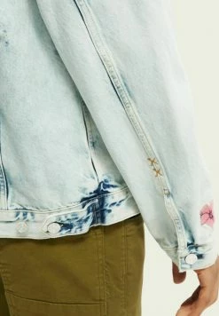 Scotch & Soda HAWAIIAN FL - Veste En Jean - Hawaiian Flow -Scotch & Soda Soldes 935aef9a4276413095f18f66d54c60e6