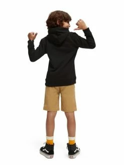 Scotch & Soda EMBROIDERED ARTWORK - Sweatshirt - Black -Scotch & Soda Soldes 936a89ed86b24e54a890d59e71594831