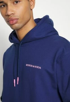 Scotch & Soda HOODED ORGANIC UNISEX - Sweat à Capuche - Americana Blue -Scotch & Soda Soldes 939cd480cbcf4f8aa2f43f2ccd0e4d92