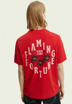 Scotch & Soda GRAPHIC - T-shirt Imprimé - Hollywood Flame -Scotch & Soda Soldes 93a2513020e149eda71fba5b28c9db06