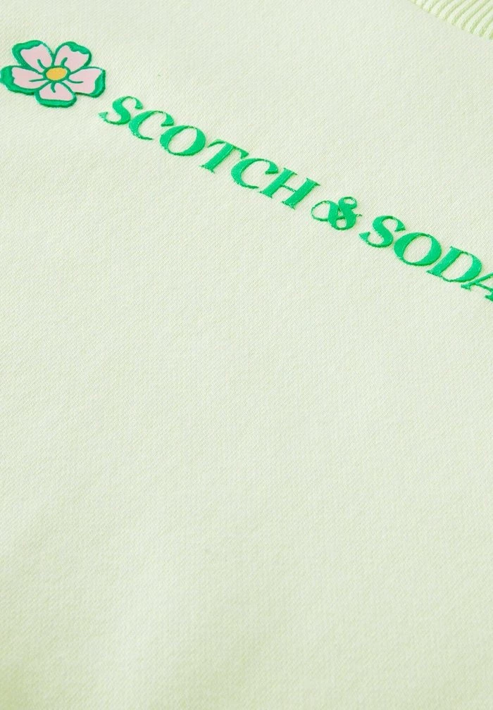 Scotch & Soda GRAPHIC - Sweatshirt - Lime 6 Scotch & Soda GRAPHIC - Sweatshirt - Lime – Image 6