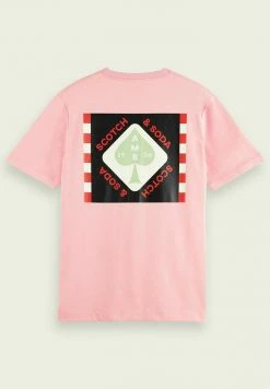 Scotch & Soda GRAPHIC - T-shirt Imprimé - Cadillac Pink -Scotch & Soda Soldes 946778cbbe544c20a9ecf94baf58cdb4