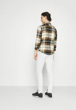 Scotch & Soda BELTED CHINO - Chino - Denim White -Scotch & Soda Soldes 9473712792914b7b9ee79e950bb06f83