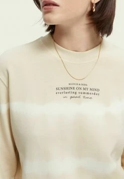 Scotch & Soda RELAXED FIT - Sweatshirt - Sand -Scotch & Soda Soldes 947b357364ed48afb19dd4df426afd3b