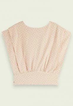 Scotch & Soda T-shirt Imprimé - Orange -Scotch & Soda Soldes 95c216deeb2d4112abffa2f94a663c7c