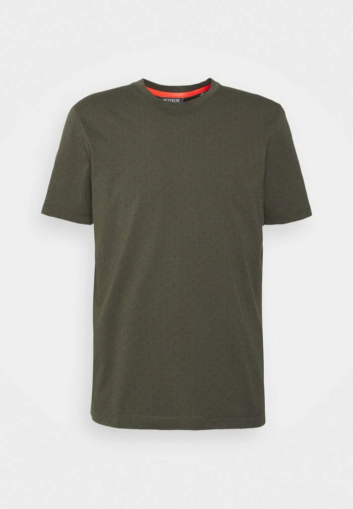 Scotch & Soda CLASSIC CREW NECK TEE - T-shirt Imprimé - Olive 4 Scotch & Soda CLASSIC CREW NECK TEE - T-shirt Imprimé - Olive – Image 4
