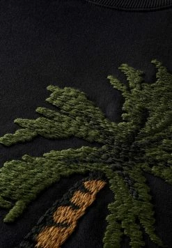 Scotch & Soda EMBROIDERED CREWNECK - Sweatshirt - Night -Scotch & Soda Soldes 95e8f2f965a94f56ac132ded834b3645