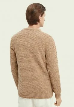 Scotch & Soda Pullover - Sand Melange -Scotch & Soda Soldes 963d55aa4af24ee38b6a8bec637addc9