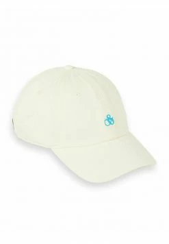 Scotch & Soda UNISEX TWILL - Casquette - White Sand -Scotch & Soda Soldes 96f4f5ac16de4a30a952f07e78eb2bee