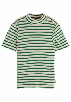 Scotch & Soda SHORTSLEEVED - T-shirt Imprimé - Green