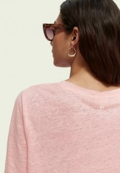 Scotch & Soda T-shirt Basique - Watermelon -Scotch & Soda Soldes 977f1b88c4fe4b8da25ccb9be9732039